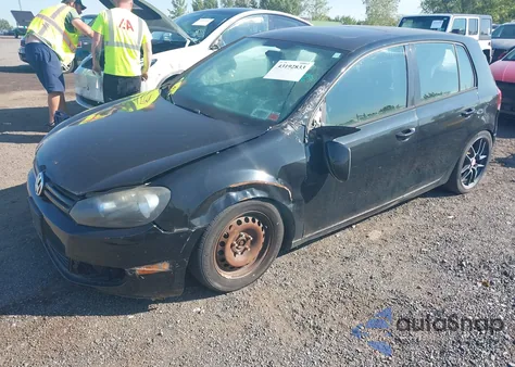 2010 Volkswagen Golf 4-Door from USA, damaged, VIN WVWDB7AJ1AW363529